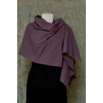 Eșarfă asfințit de ametist din pânză topită