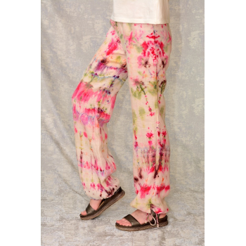 Pantaloni de in Tie & Dye, unicat